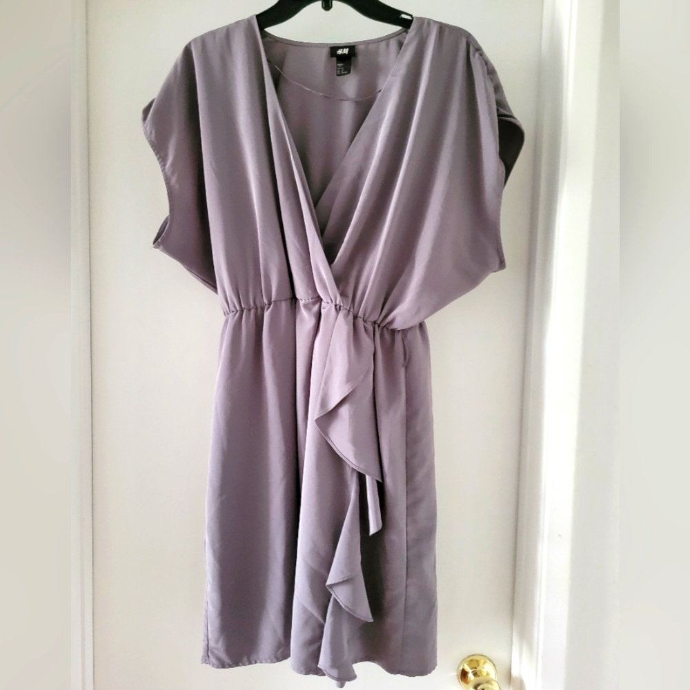 Grey H&M Cocktail Dress Size 12